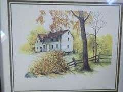 F. Massa Framed Watercolor Prints
