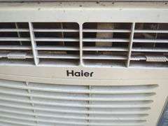 Haier & Cool Living Window Air Conditioners, Qty 2 And Cool Living AC Unit, All Power On