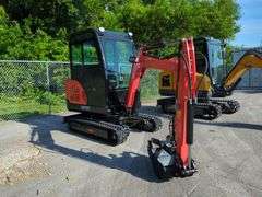 2025 CFG Model QNT50R Mini Excavator With Cab - Unused, See Details For Video