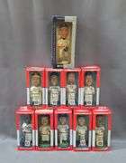 Collectible Series Genuine Hand Painted Bobble Head Dolls, Qty 9, See Description For Names, And Roger Clemens 'Legends Of The Diamond' Limited Edition Bobblehead By Forever Collectibles With Holographic Sticker From MLB