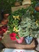 Holiday Decor and Ceramic Planters