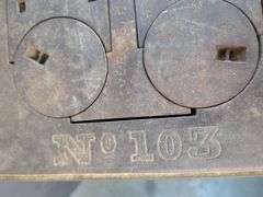 Charter Oak, 1885 No. 103 Cast Iron Stove Salesman Sample
