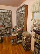 Massive Music Media Collection Including over 70,000 Record Albums, Cassette Tapes, And CDs