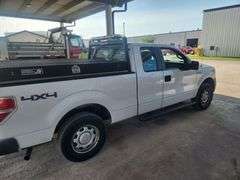 2014 Ford F-150 Truck, Odometer Reads 229,532, VIN# 1FTEX1EMXEKE25577, Tool Boxes, Slide Out Bed, Kansas Title, See Details For Video