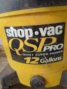 Shop-Vac QSP Pro 12 Gallon Wet/Dry Vacuum - 4.5 Peak HP