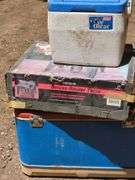 Craftsman Router Table And Insulated Coolers, Qty 2