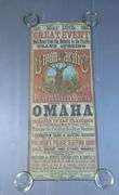 1869 Union Pacific Railroad Grand Opening Advertising Poster Reproduction