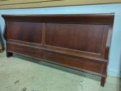 Wooden Sleigh Bed Frame