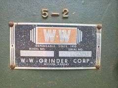 WW Grinder Corp Chipper/Shredder With Baldor Motor