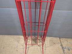 Charles Krug Wine Rack Display