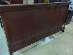 Wooden Sleigh Bed Frame