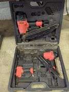 Campbell Hausfeld IronForce Pneumatic Nail Guns in Case