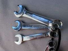 Craftsman Speed Wrench and Husky Metric Combination Wrenches