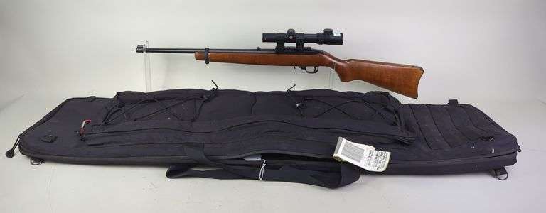 Ruger 10/22 .22 LR Rifle SN# 358-34715, Bushnell Elite Scope, No Mag, In Soft Case image