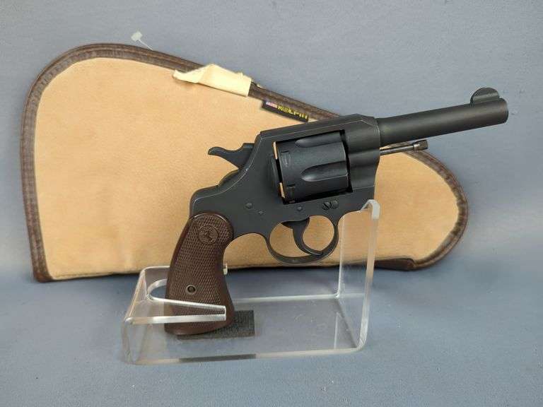 Colt Commando .38 Spl 6-Shot Revolver SN# 40584, Blackout Coating, In Soft Case image