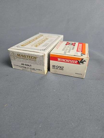Winchester Super X And Magtech Cowboy Action .45 Colt Ammo, Approx 70 Rds, Local Pickup Only image