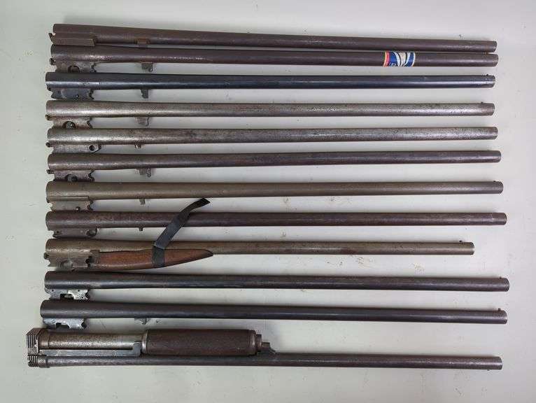 Shotgun Barrels, Qty 12, Unknown Brands, One Includes Foregrip, One Includes Pump image