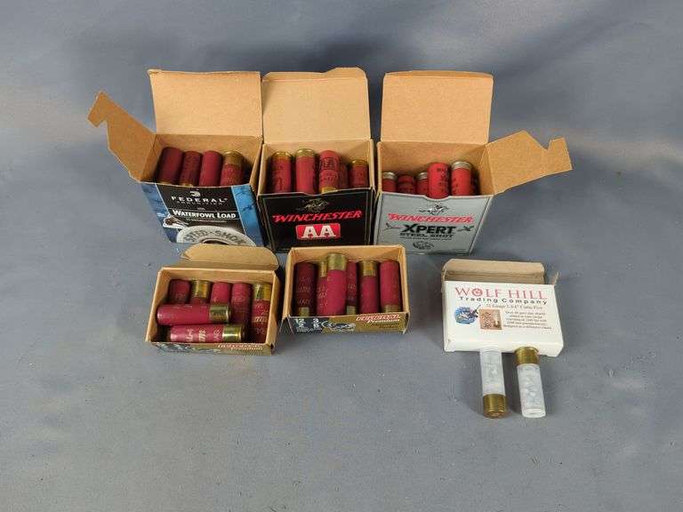 12ga Shotgun Ammo, Mixed Brands And Reloads, Approx 70 Shells, Local Pickup Only image