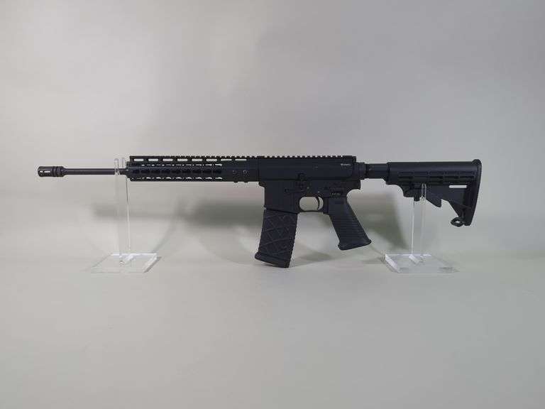 New Frontier Armory LW-15 .556 Nato Rifle SN# NLV01983, Adjustable Stock, Polymer Lower, 16" Pencil Barrel, Bear Creek Upper image