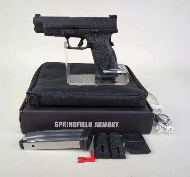 Croatia Springfield Armory XDM Elite Match 10mm Auto  Pistol SN# BB564020, 2 Total Mags, Extra Grips, Paperwork, With Soft Case, In Box image