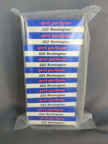 PRVI Partizan .223 Rem Ammo, Approx 200 Rds, Local Pickup Only image