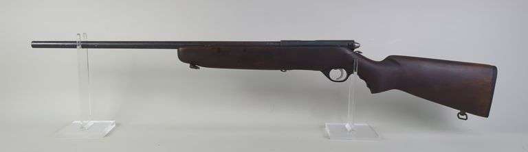 O.F. Mossberg & Sons 42MB(a) .22 SLLR Bolt Action Rifle SN# 37968, Marked United States Property, Believed To Be Multiple Source Gun, British Proofs On Bbl, No Mag, No Front Sight image