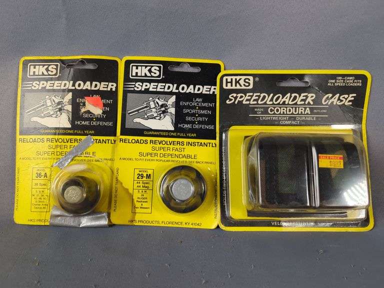 HKS Speedloader Models 36-A And 29-M, And HKS Speedloader Case image