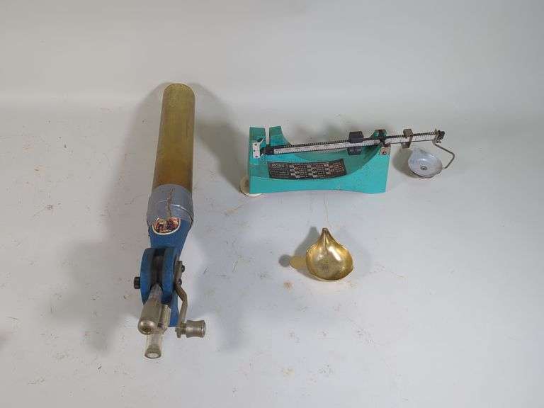 Bair Gun Powder Measure And RCBS Powder Scale image