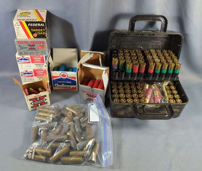 Shotgun Ammo Assortment, Brands Include Winchester, Federal, Challenger, And More, Approx 312 Rds Of 12 ga And 10 Rds Of 28 ga image