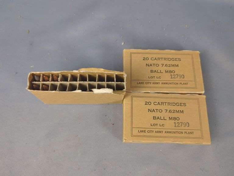 Lake City 7.62mm NATO Ammo, Approx 45 Rounds, Local Pickup Only image