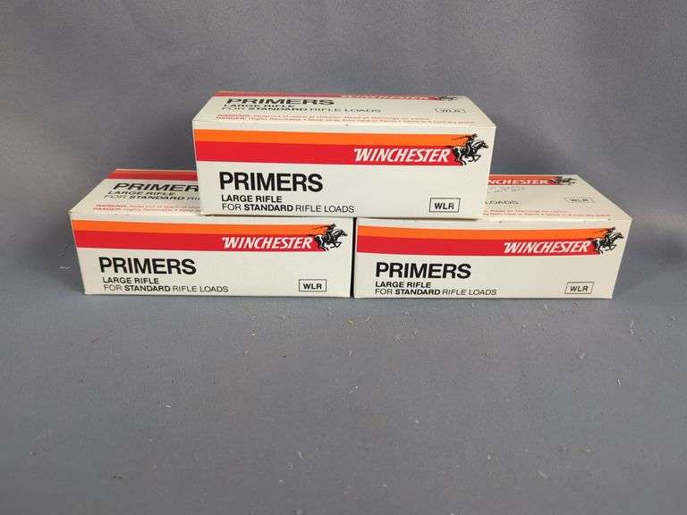 Winchester Large Rifle Primers For Standard Loads WLR, Approx Qty 3000, Local Pickup Only image