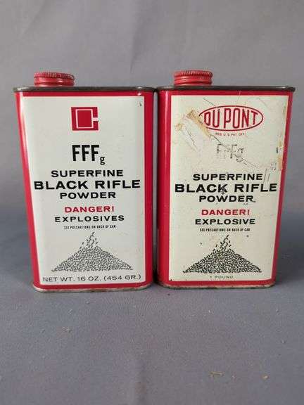 Dupont And Goex FFFg Black Rifle Powder, Approx 2 lbs, Local Pickup Only image