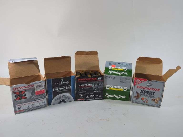 12ga Ammo, Approx 100 Shells, Partial Boxes, Local Pickup Only image