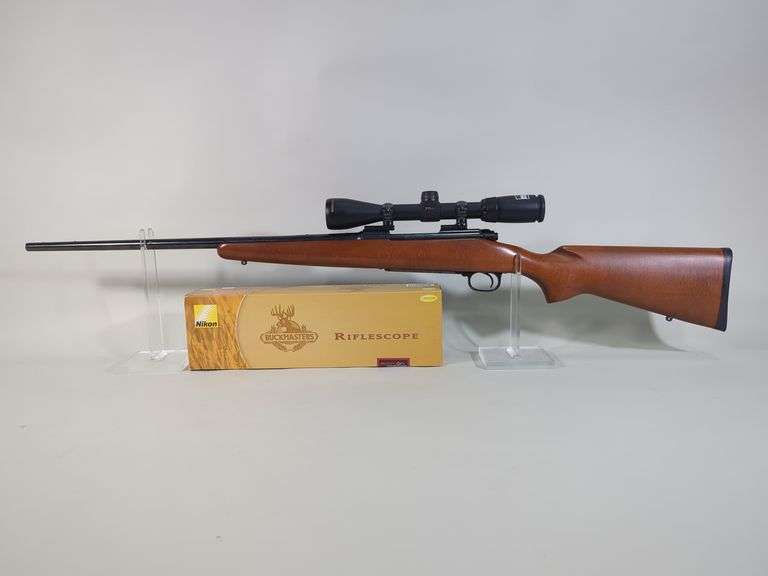 Winchester 70 30-06 Sprg Bolt Action Rifle SN# G2071950, Nikon Buckmaster 3-9x40 Scope With Box, Ranger Etched On Barrel image