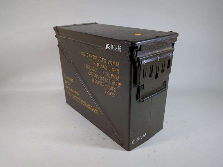 Metal Ammo Can, 14.5" x 8" x 18.5" image