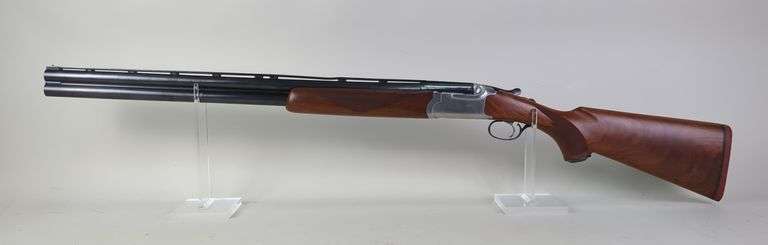 Sturm Ruger Red Label 12 ga Over/Under Shotgun SN# 410-42065, For 3" Shells, Bent Rib On Barrel, Stock Is Cracked image
