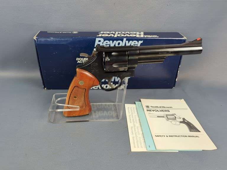 Smith & Wesson 29-3 .44 Mag 6-Shot Revolver SN# AYU2270, Extra Grips, Paperwork, In Box image