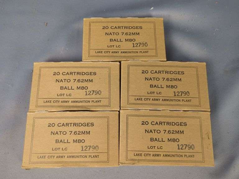 Lake City 7.62mm NATO Ammo, Approx 100 Rounds, Local Pickup Only image