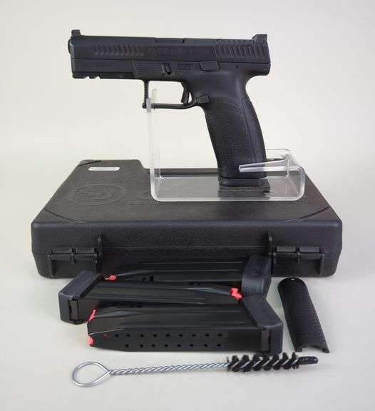 CZ P-10F 9x19 Cal Pistol SN# UB02216, 4 Total Mags, In Hard Case image