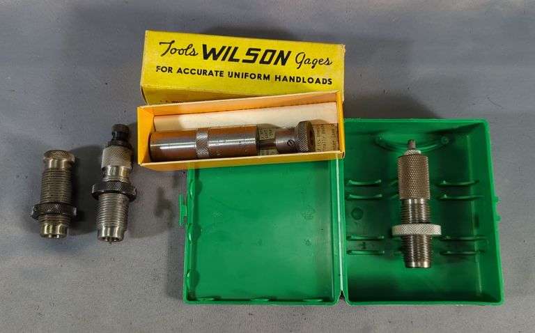 RCBS 6mm-284 Seat 77, Redding 6mm BR Rem FL 5D, Redding 6mm Rem Body T1, And L.E. Wilson 6mm International Reloading Dies image