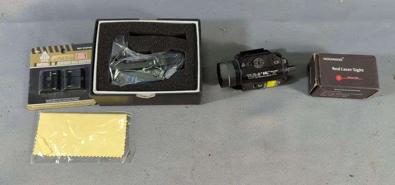 Feyachi Reflex Sight, Stream Light TLR-2 HL Sight, And Mosandon Red Laser Sight image