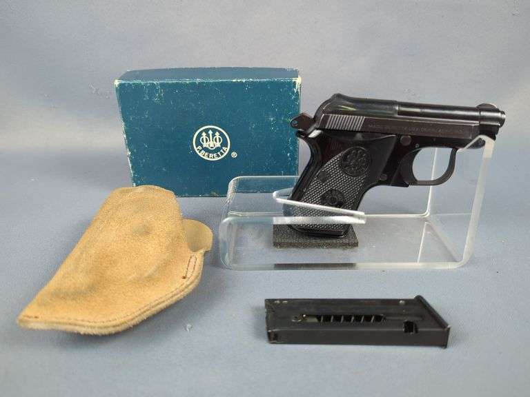 Beretta 950 BS .22 Short Pistol SN# BER20353 T, 2 Total Mags, With Holster, In Original Box image