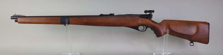 O.F. Mossberg & Sons 46M(a) .22 SLLR Bolt Action Rifle SN# Not Found, Mossberg S-100 Peep Sight image