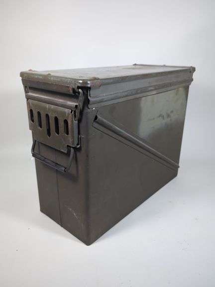Metal Ammo Can, 14.5" X 17" X 7.5" image