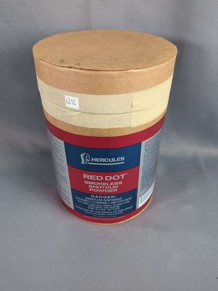 Hercules Red Dot Smokeless Shotgun Powder, Approx 8 lbs, Local Pickup Only image