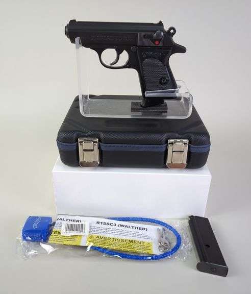 Walther PPK .380 ACP Pistol SN# AA097164, 2 Total Mags, Paperwork, With Hard Case, In Box image