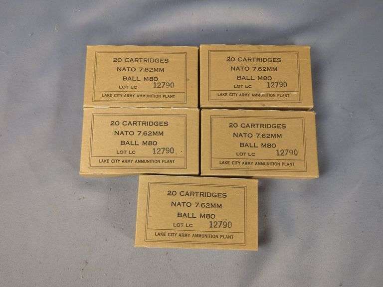 Lake City 7.62mm NATO Ammo, Approx 100 Rounds, Local Pickup Only image