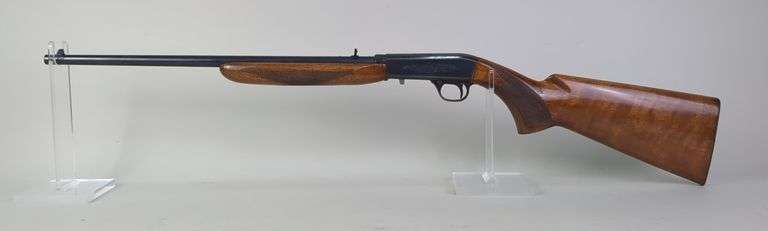 Japan Browning  .22 LR  Rifle SN# Not Found, Rear Flip Up Sight image