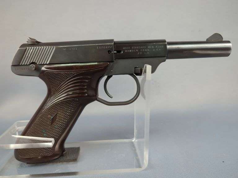 High Standard Dura-Matic M-101 .22 LR Pistol SN# 1476472 image