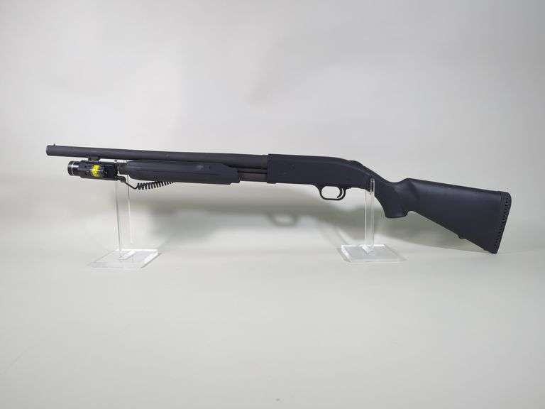 Mossberg 500A 12 ga Pump Action Shotgun SN# T206292, For 2 3/4" And 3", Streamlight TLR-2s Flashlight/Laser With Remote Finger Control image
